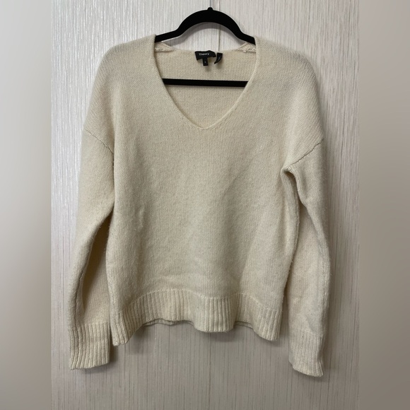 Theory Women's Sweater – Size S, Classic Fit, Neutral Tone - Picture 1 of 6